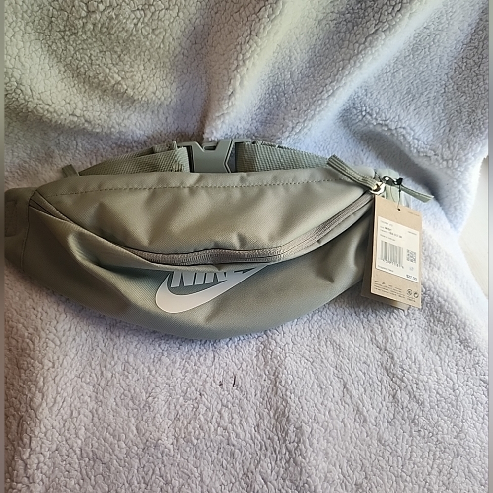 Nike Light Gray Belt Bag